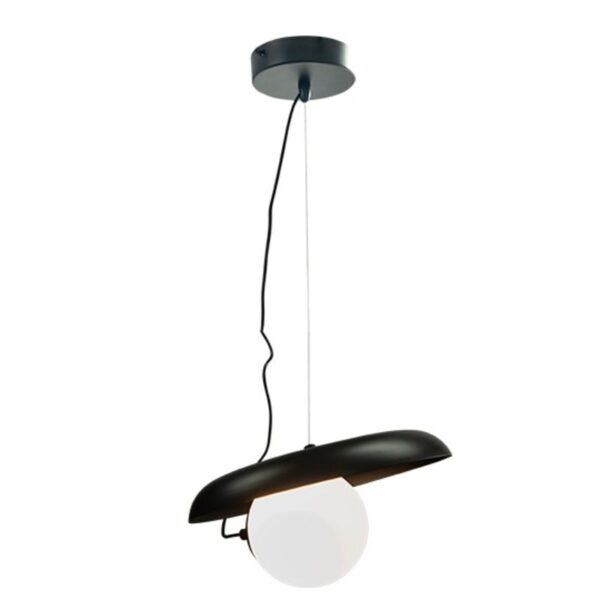 M11110 250 led 5w visilica crno bela fi250 mitea lighting1