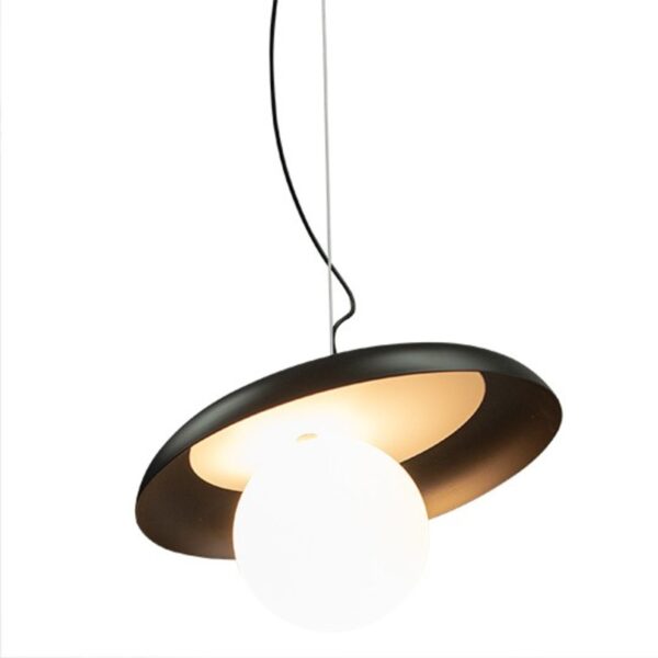 M11110 250 led 5w visilica crno bela fi250 mitea lighting2