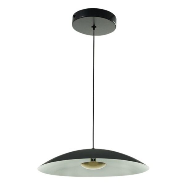 M11112 c led visilica crna 3000k fi350mm mitea lighting1