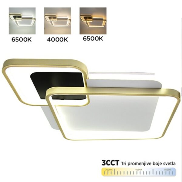 M205494 wgb led plafonska lampa belo zlatno 3000 6000k mitea lighting1