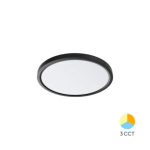 Led plafonjera 20w 3u1 crna bry jade slr bp07 00281