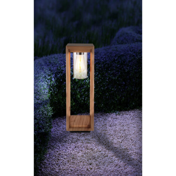 Candela baštenska podna lampa drvo 3135ws2 globo 3