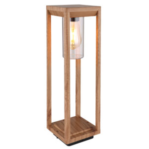 Candela baštenska podna lampa drvo 3135ws2 globo