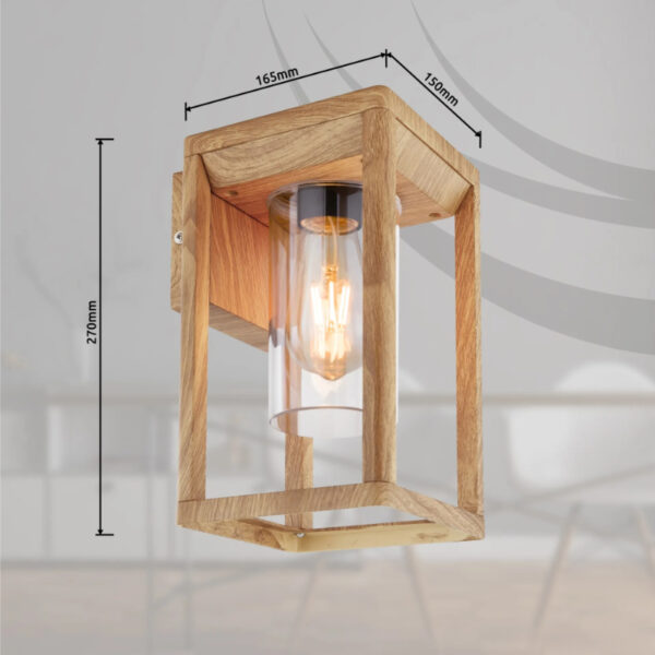 Candela spoljašnja zidna lampa 3135ww globo dimenzije