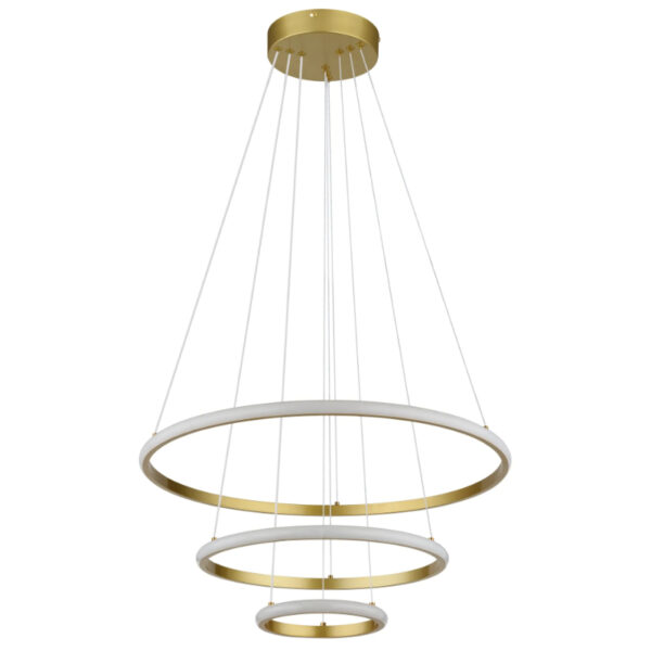 Corine led visilica zlatna 67404g globo 1
