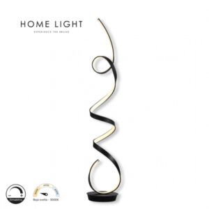 Luna 144 podna led lampa crna 54w dimabilna home light