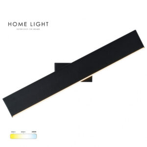 Solea 16 zidna led lampa crna home light