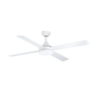 Trinidad beli mat plafonski ventilator sa led osvetljenjem