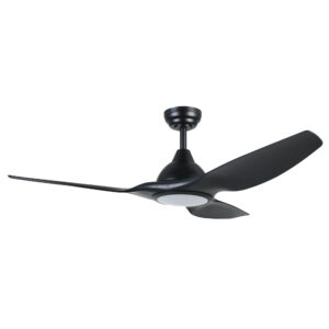 Tunitas crni plafonski ventilator sa led svetlom 35127 eglo 1