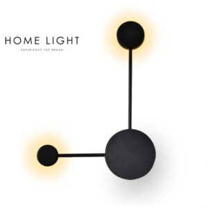 Vesta 472 zidna led lampa crna 8w home light 1