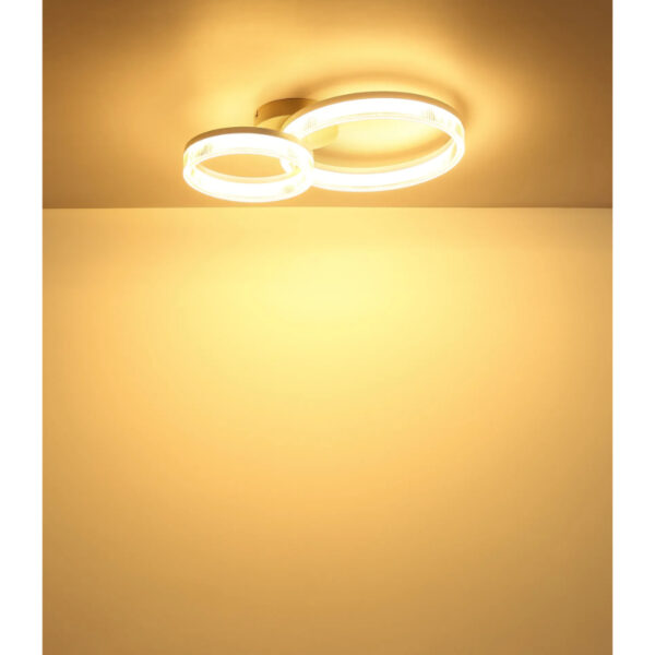 Led plafonska lampa zara 48046d2 globo lighting prostor