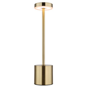 Led stona lampa polina zlatna 210190s globo lighting