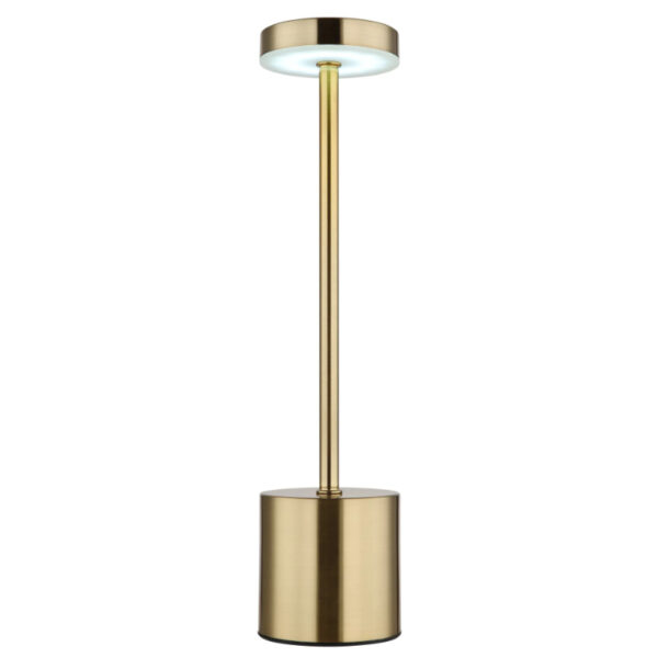 Led stona lampa polina zlatna 210190s globo lighting 4k