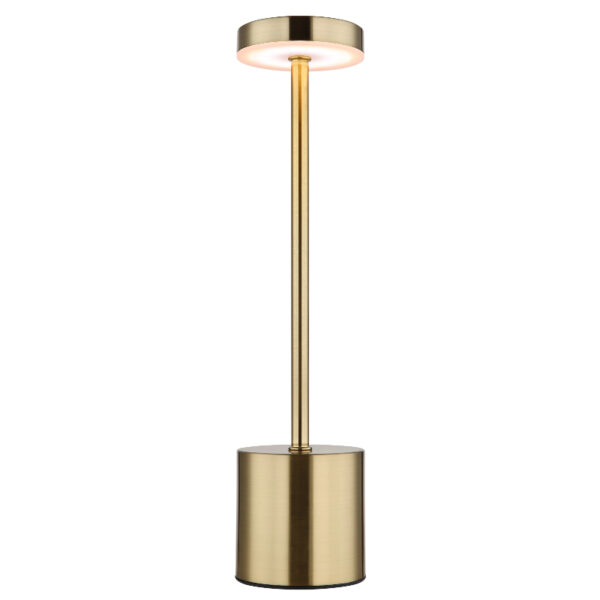 Led stona lampa polina zlatna 210190s globo lighting