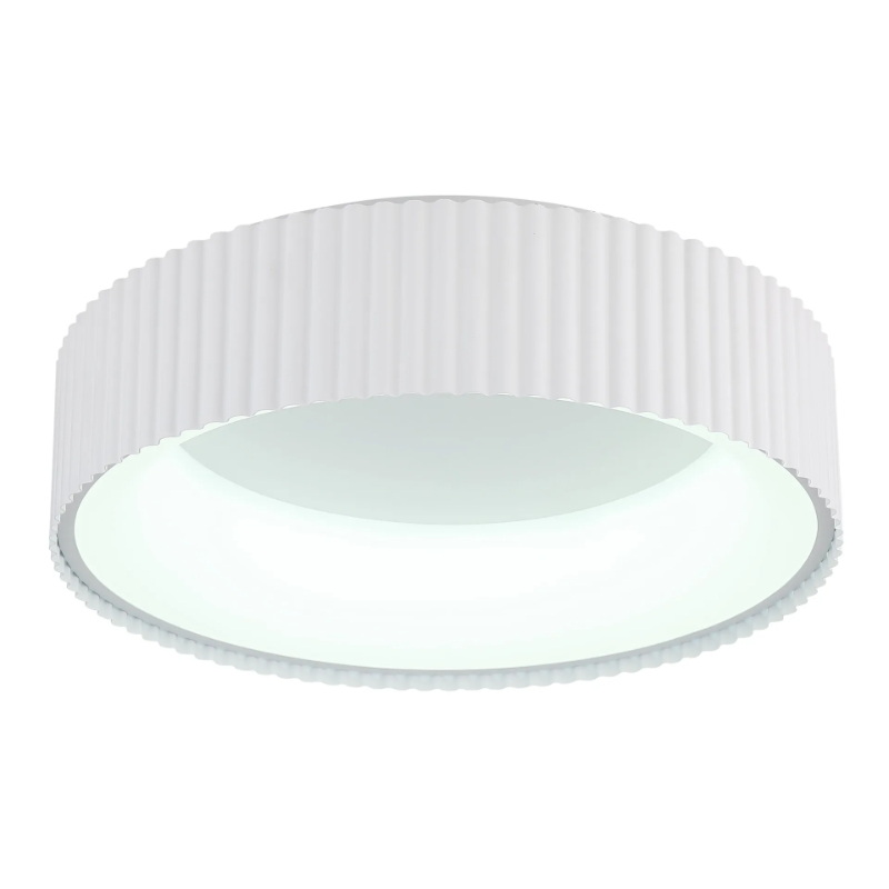 Led plafonska lampa kemp 15924dw bela globo lighting 6k