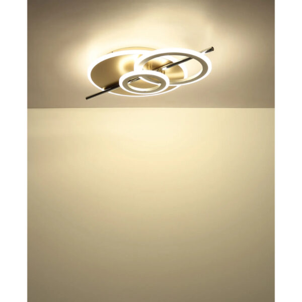 Led plafonska lampa norris 48486 globo lighting 4