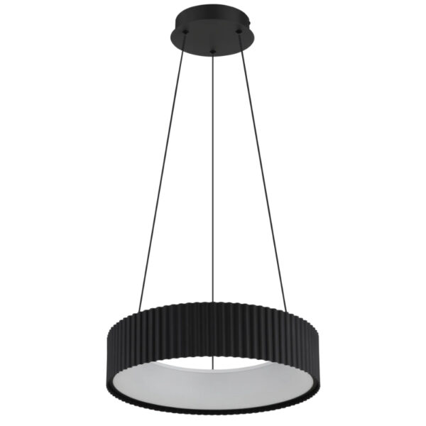 Led visilica kemp 15924s crna globo lighting 1