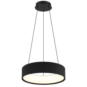 Led visilica kemp 15924s crna globo lighting