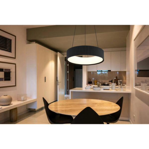 Led visilica kemp 15924s crna globo lighting 6