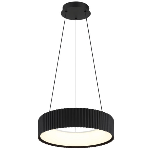 Led visilica kemp 15924s crna globo lighting
