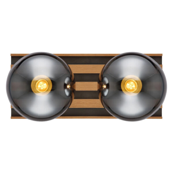 Plafonska lampa drvene letvice parsons 54343 2 globo lighting 3