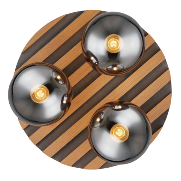 Plafonska lampa drvene letvice parsons 54343 3 globo lighting 2