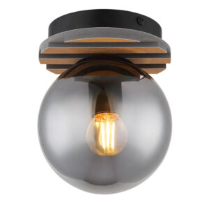 Plafonska lampa sa drvenim letvicama parsons 54343 1 globo lighting