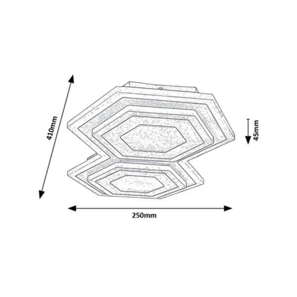 Bitsi led plafonjera 71114 rabalux 9