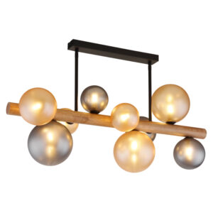 Riha plafonska lampa drvo 56133w 9d globo lighting