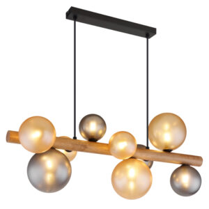 Riha visilica drvo 56133w 9h globo lighting